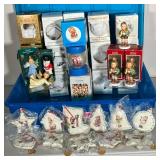 SCHMID & GOEBEL HUMMEL CHRISTMAS ORNAMENTS | Large Lot (over 30) of Hummel Ornaments by Schmid, Danb