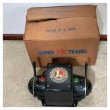 LIONEL TRAINMASTER TRANSFORMER ZW-174 | Trainmaster ZW-174 with original box. Levers all move correc