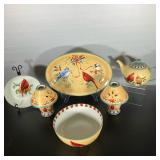(6PC) LENOX WINTER GREETINGS EVERYDAY | A group of six Winter Greetings Everyday designed by Catheri