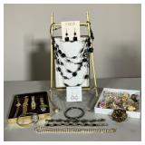 WATCHES, STERLING & COSTUME JEWELLERY | Group of watches, Sterling and costume jewellery: Sterling h