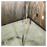 VINTAGE GARCIA CONOLON SALTWATER RODS | Two Garcia Conolon Saltwater Rods: (1) 2894-D 6’6” light med