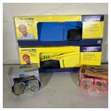 JACQUES COUSTEAU FLIPPERS & MORE | Diving lot includes: (2) Aqua-Lung U S Divers Jacques Cousteau Fl