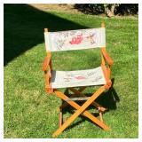 COMMANDER DIRECTORS CHAIR | Vintage Directors Chair by the Commander Chair Company, Baxter, Tennesse