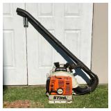 STIHL BR 380 BACKPACK BLOWER | Stihl BR 380 Blower with all parts shown and Manual. - l. 16 x w. 12 