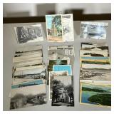 VINTAGE POSTCARDS MAINE, VA, MA & EUROPE | Over 100 Vintage Postcards from early to mid 20th C. Appr