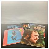 (5PC) RICHARD HARRIS, GEORGE CARLIN & CARPENTERS RECORDS VINYL | Includes: DS-50032; LD 7214; SP 351