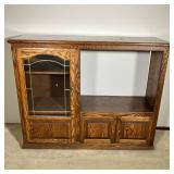 CREATIONS ENTERTAINMENT CENTER | Oak TV and Stereo Center made by Creations Oak Quality Furniture, F