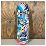GUNDAM WING SKATEBOARD | Vintage Sport Fun Skateboard in the rare Mobile Suit Gundam Wing design. “2