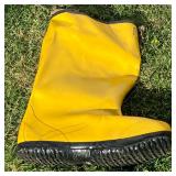 COMFIT WEAR SLUSH BOOTS | Slush Boots in yellow by Comfit Wear in size 15. To be worn over your shoe
