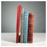 (4PC) NORWEGIAN & OTHER BOOKS | Including; THE SAGA OF NORWEGIAN SHIPPING in blue leather binding (1