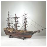MODEL 3 MASTED SHIP | l. 37 x w. 11 x h. 23 in 