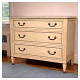 KINDEL WHITE PAINTED DIRECTOIRE CHEST OF DRAWERS | Kindel Grand Rapids, Paine Furniture, paint decor