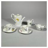 (7PC) HAVILAND LIMOGES + HEREND | Including a partial haviland limoges demitasse plus a herend open 