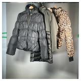 (3PC) EDDIE BAUER & OTHER WOMEN’S WINTER COATS | Includes: dark green Eddie Bauer winter jacket with