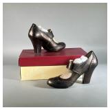 (NEW) SÖFFT HEELS | Smog colored Fiona heels. Size 9.