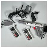 (5PC) NES CONTROLLERS & MORE | Including: 2 NES controllers, Nintendo Zapper controller for NES, Nin