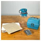 MAKITA PALM SANDER | Corded Makita Finishing Sander Model No. B04551 in compact plastic case, includ