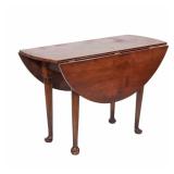 CHERRYWOOD DROP LEAF TABLE | Drop leaf table with some water circles but in good condition. - l. 48 