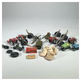 TOOTSIETOY COLLECTION | Including TootsieToys and other cold-painted toys, military cannons and acco