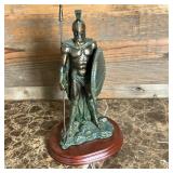Toscano Spartan Gladiator Statue | Legendary Spartan Warrior, Helmeted Gladiator statue made by Desi