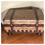 Butler Specialty Old World Map Trunk Table | Butler Specialty Company, Made in the Philippines. Vasc