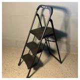Gorilla Ladders Step Stool | Gorilla Ladders Easy Reach Pro Series 3 Step. - l. 18” x w. 30” x h. 46