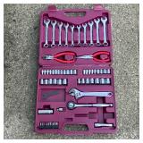 Sears Companion Socket Set | Companion Socket & Wrench Set #30335 in case as shown. - l. 13.5” x w. 