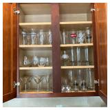 Large Lot of Glassware Stemware | Large Lot of two cupboards full of glassware including: Wines, Mar