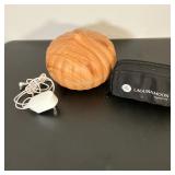 Zalik Oil Diffuser | Zalik Essential Oil Diffuser, 550 ml, wood grain, with cord. Also a Laguna Moon