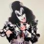 Kiss Gene Simmons Cardboard Cutout | Life size 6’2” Gene Simmons cardboard cutout standee. Marked "2