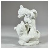 MEISSEN PORCELAIN BEARS FIGURAL GROUP | Signed 