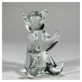 F. M. RONNEBY SWEDISH GLASS BEAR | h. 5 in  Contact All Country Estate Sales