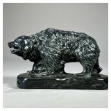 MOSAIC TILE COMPANY CERAMIC BEAR | Glazed ceramic bear from The Mosaic Tile Company on ceramic base 