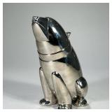 BEAR COCKTAIL SHAKER | Restoration hardware bear-form cocktail shaker. - l. 7 x w. 5.5 x h. 10 in  C