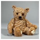 JOHN BESWICK CERAMIC TEDDY BEAR FIGURINE | John Beswick limited edition "Henry" teddy bear figurine 