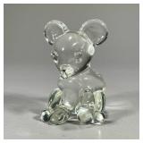 GLASS CUB | h. 4 1/2 in  Contact All Country Estate Sales