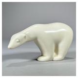 (5pc) MIXED CERAMIC BEAR FIGURINES | Including: large Howard Pierce ceramic bear, Kaiser porcelain b