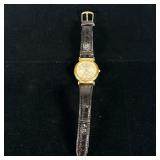 CASIO DATA BANK FLIP TOP WRISTWATCH | Casio IA-1000 Data Bank flip-top watch with leather band.