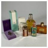 (7pc) MIXED PERFUMES & COLOGNES | Including: new in box Estee Lauder Youth-Dew (2.25 fl. oz.), unope