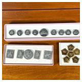 VINTAGE SOVIET PINS | Vintage Soviet Union pins including pewter landmark pins of the Kremlin, set o