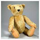 Steiff Mohair Bear | Made in West Germany, with Steiff tag on ear, articulating arms and legs. - h. 