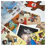 (8pc) Misc Bear Posters | Including an issue of The American Weekly (Sept. 1959), and posters for th