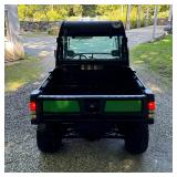DIESEL JOHN DEERE GATOR 855D 4X4 SIDE-BY-SIDE WITH DUMP BED | 855D John Deere side-by-side with encl