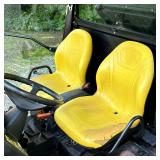 DIESEL JOHN DEERE GATOR 855D 4X4 SIDE-BY-SIDE WITH DUMP BED | 855D John Deere side-by-side with encl
