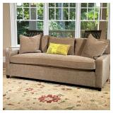 Hickory Chair Co. Down Sofa (2 of 2) | American made; one of a pair of custom-ordered Hickory Chair 