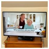 Samsung 4k 43 IN. TV | 43-inch flat screen, 4K smart TV with HDMI ports, model no. UN43NU7100FXZA. -