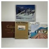 (5pc) Coffee Table Books | Large format landscape/travel coffee table book, including Colorado 1870-