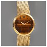 VINTAGE PIAGET 18K GOLD & TIGER