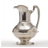 TIFFANY & CO. UNION SQUARE IVY WATER PITCHER | Tiffany & Co. sterling silver water pitcher; 43.1 ozt