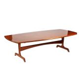 STEPHEN SWIFT DINING TABLE | Banquet dining table, signed and dated 2001 - l. 29.5 x w. 54 x h. 108 